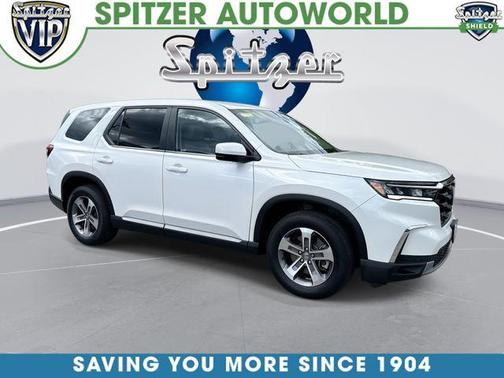 Platinum White Pearl 2025 Honda Pilot EX-L