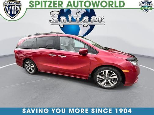 Radiant Red Metallic II 2022 Honda Odyssey Touring