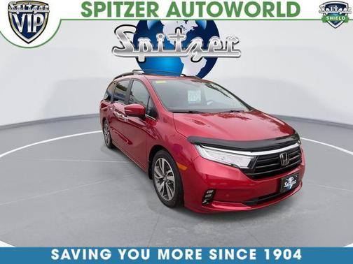 Radiant Red Metallic II 2022 Honda Odyssey Touring