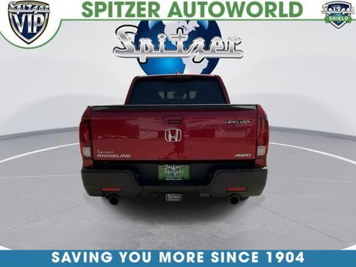 Radiant Red Metallic II 2022 Honda Ridgeline RTL