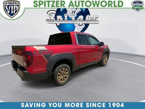 Radiant Red Metallic II 2022 Honda Ridgeline RTL