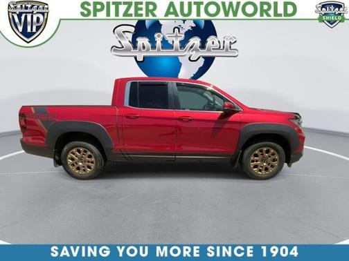Radiant Red Metallic II 2022 Honda Ridgeline RTL