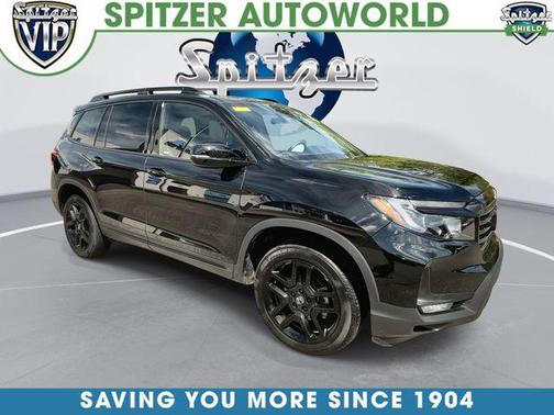 Crystal Black Pearl 2024 Honda Passport Black Edition