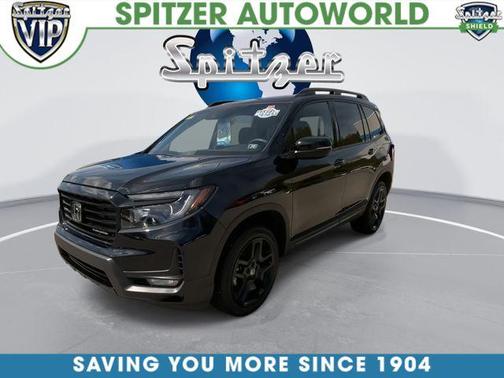 Crystal Black Pearl 2024 Honda Passport Black Edition