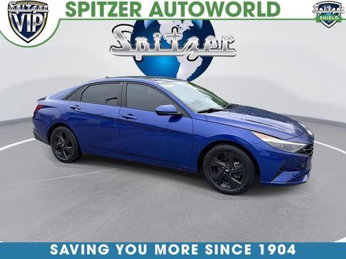 Intense Blue 2023 Hyundai ELANTRA SEL