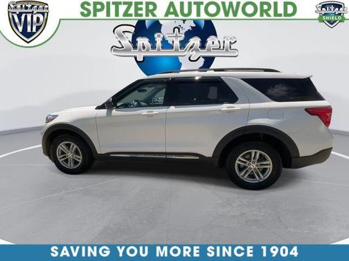 White Metallic 2024 Ford Explorer XLT
