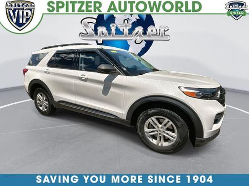 White Metallic 2024 Ford Explorer XLT