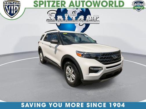 White Metallic 2024 Ford Explorer XLT