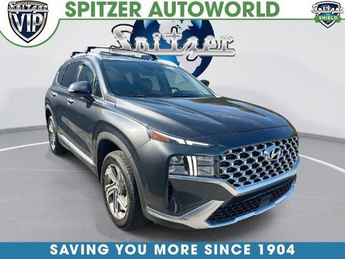 Gray 2021 Hyundai SANTA FE SEL