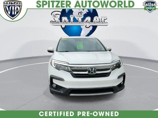 Platinum White Pearl 2021 Honda Pilot EX-L