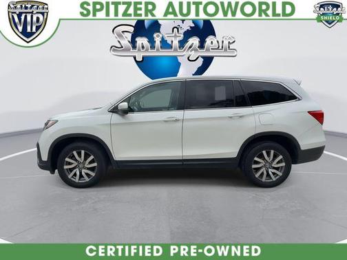 Platinum White Pearl 2021 Honda Pilot EX-L