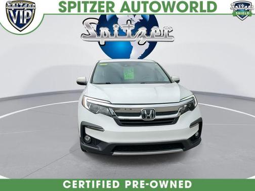 Platinum White Pearl 2021 Honda Pilot EX-L