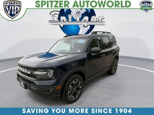 Blue Metallic 2022 Ford Bronco Sport Outer Banks