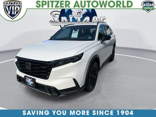 Platinum White Pearl 2023 Honda CR-V Hybrid Sport