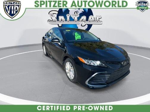 Midnight Black Metallic 2024 Toyota Camry LE