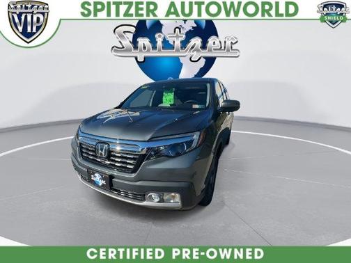 Forest Mist Metallic 2018 Honda Ridgeline RTL-E