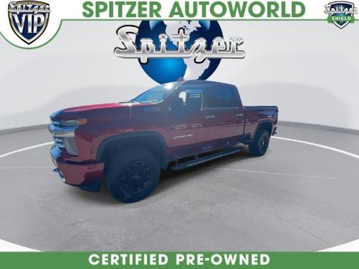 Cherry Red Tintcoat 2022 Chevrolet Silverado 2500 High Country
