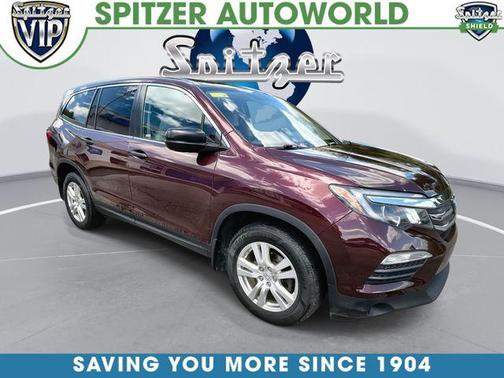 Dark Cherry Pearl 2016 Honda Pilot LX