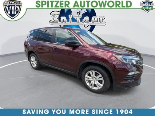 Dark Cherry Pearl 2016 Honda Pilot LX