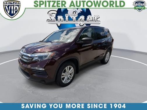Dark Cherry Pearl 2016 Honda Pilot LX