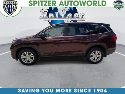 Dark Cherry Pearl 2016 Honda Pilot LX