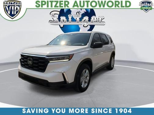 Platinum White Pearl 2023 Honda Pilot LX