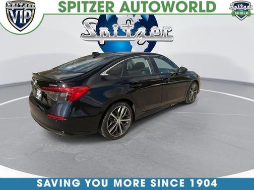 Black 2022 Honda Civic Touring