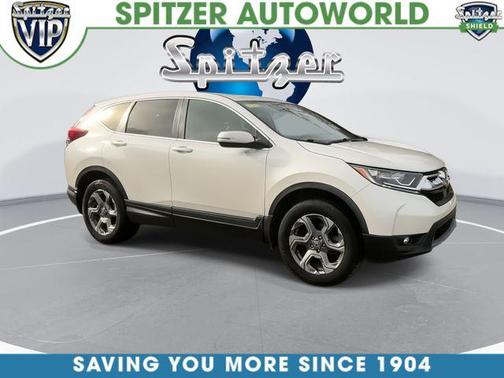 White Diamond Pearl 2018 Honda CR-V EX-L