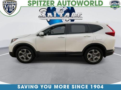 White Diamond Pearl 2018 Honda CR-V EX-L