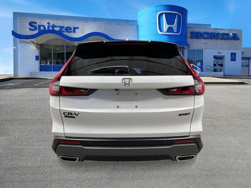 Platinum White Pearl 2026 Honda CR-V Hybrid Sport-L