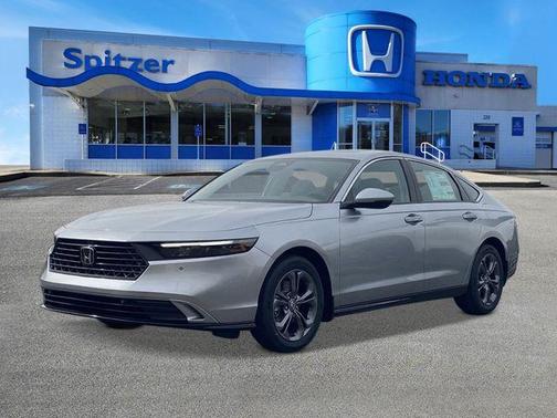 Solar Silver Metallic 2026 Honda Accord Hybrid EX-L