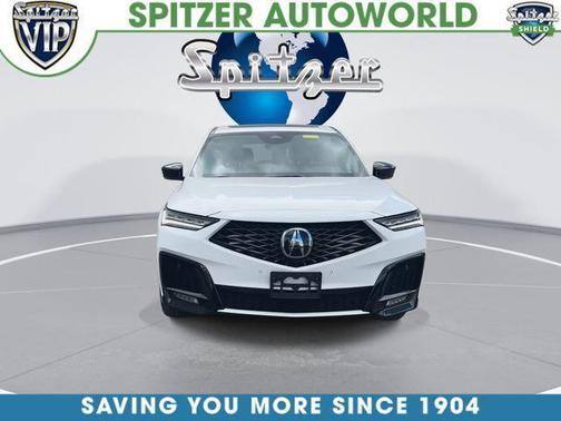 Platinum White Pearl 2025 Acura MDX A-Spec