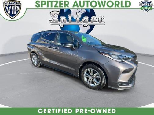 Predawn Gray Mica 2022 Toyota Sienna XSE 7 Passenger