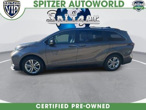 Predawn Gray Mica 2022 Toyota Sienna XSE 7 Passenger