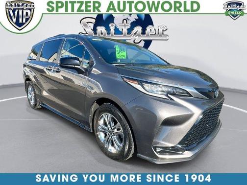 Predawn Gray Mica 2022 Toyota Sienna XSE 7 Passenger