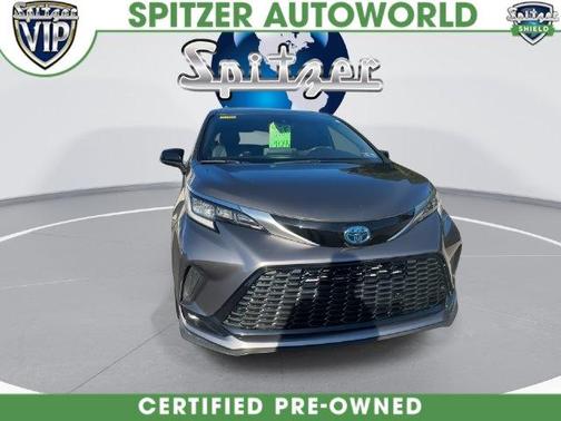 Predawn Gray Mica 2022 Toyota Sienna XSE 7 Passenger