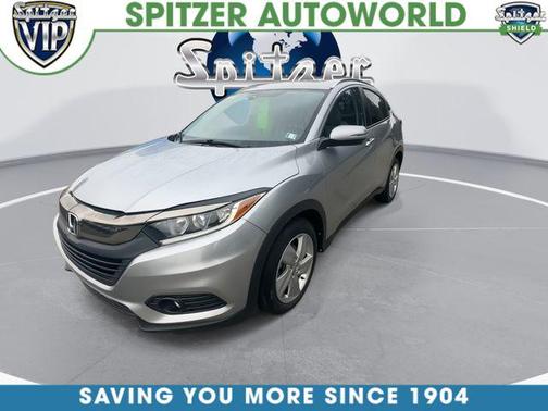 Silver Gray 2019 Honda HR-V EX-L