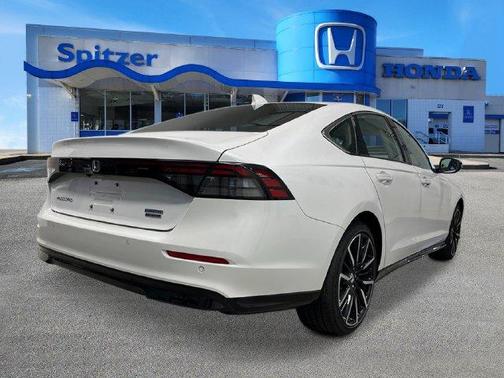 Platinum White Pearl 2026 Honda Accord Hybrid Touring