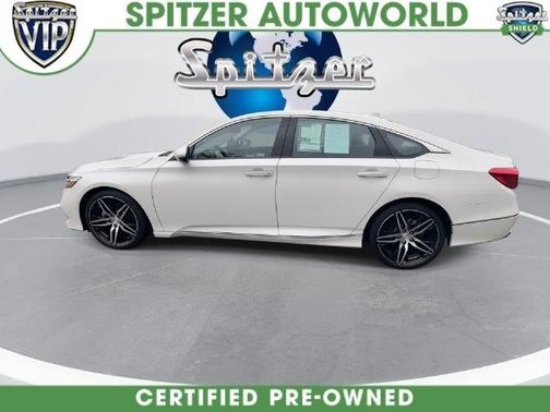 Platinum White Pearl 2021 Honda Accord Touring 2.0T