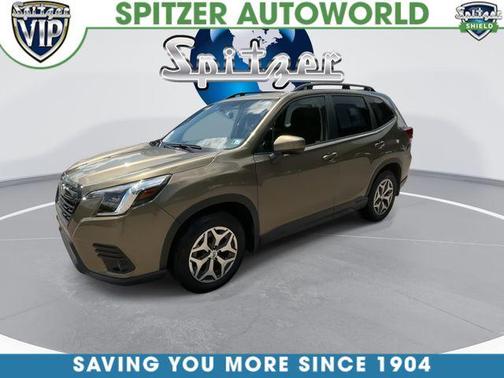 Autumn Green Metallic 2023 Subaru Forester Premium