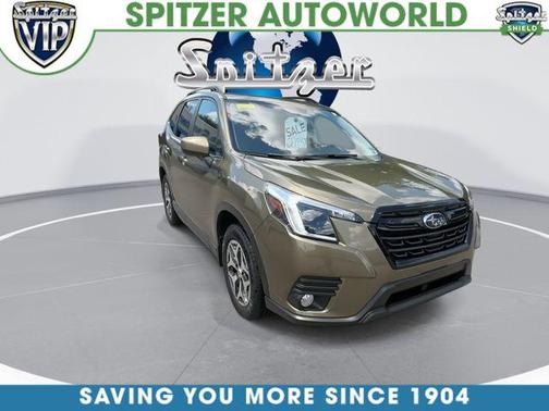Autumn Green Metallic 2023 Subaru Forester Premium