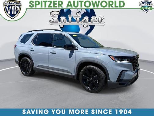 Sonic Gray Pearl 2025 Honda Pilot Black Edition
