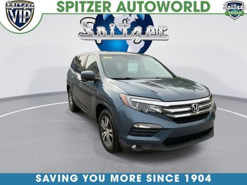 Steel Sapphire Metallic 2017 Honda Pilot EX-L