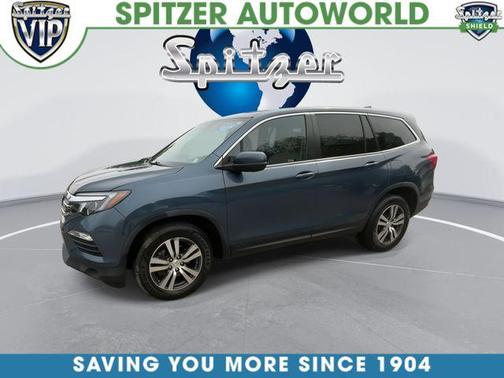 Steel Sapphire Metallic 2017 Honda Pilot EX-L