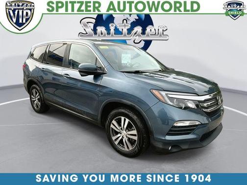 Steel Sapphire Metallic 2017 Honda Pilot EX-L