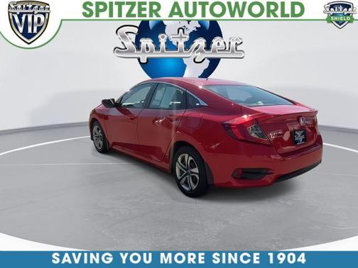 Red 2018 Honda Civic LX