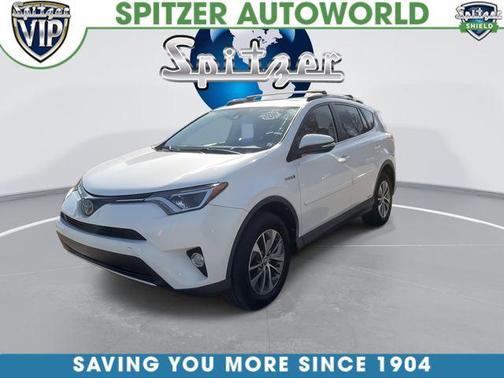 Super White 2016 Toyota RAV4 Hybrid XLE