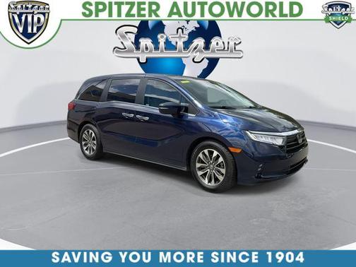 Obsidian Blue 2023 Honda Odyssey EX-L