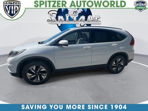 White Diamond Pearl 2016 Honda CR-V Touring