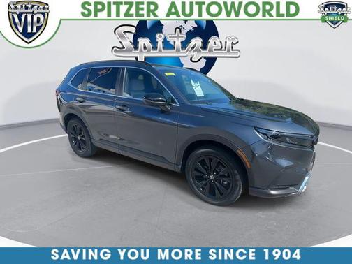 Meteorite Gray Metallic 2024 Honda CR-V Hybrid Sport Touring